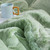 Mountain Moss - Coma Inducer® Oversized King Comforter Set - Frosted Green