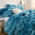 Snowball® Frosty - Coma Inducer® Oversized Queen Comforter Set - Dark Teal