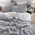 Freezin Waters - Coma Inducer® Oversized King Comforter Set - Gray Sand