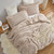 Roll Cakes Chunky Bunny® - Coma Inducer® Oversized Queen Comforter Set - Desert Snowfall