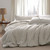 Love Thick® - Lofty Coma Inducer® Oversized King Comforter Set - Pumice Steel