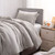 Love Thick® - Plush Coma Inducer® Oversized Twin Comforter Set - Oyster Gray