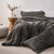 Get Under Me - Coma Inducer® Alaskan King Comforter Set - Dark Night Gray