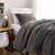 Get Under Me - Coma Inducer® Oversized Comforter Set - Dark Night Gray