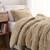 Sleep Bully - Coma Inducer® Oversized Twin Comforter Set - Fawn Taupe
