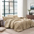 Sleep Bully - Coma Inducer® Oversized Comforter Set - Fawn Taupe
