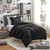 Love Thick® - Springtime Coma Inducer® Oversized Twin Comforter Set - Black