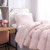 Dupe of Down - Coma Inducer® Oversized Comforter Set - Sunrise Pink