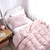 Dupe of Down - Coma Inducer® Oversized Comforter Set - Sunrise Pink