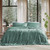 Down with the Thinness - Coma Inducer® Oversized Comforter Set - Duck Green