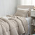 Down with the Thinness - Coma Inducer® Oversized Comforter Set - Chino