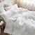 Thicker Than Thick® - Coma Inducer® Oversized Queen Comforter Set - Standard Plush Filling - Real White
