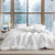 Thicker Than Thick® - Coma Inducer® Oversized King Comforter Set - Standard Plush Filling - Real White