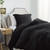 Thicker Than Thick® - Coma Inducer® Twin XL Comforter Set - Standard Plush Filling - Real Black