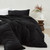 Thicker Than Thick® - Coma Inducer® Oversized King Comforter Set - Standard Plush Filling - Real Black