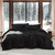 Thicker Than Thick® - Coma Inducer® Alaskan King Comforter Set - Standard Plush Filling - Real Black