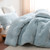 Dam Bae, She Thick® - Coma Inducer® Oversized King Comforter Set - Icecap Gray