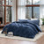 Dam Bae, She Thick® - Coma Inducer® Alaskan King Comforter Set - Scenic Navy