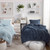 Dam Bae, She Thick® - Coma Inducer® Oversized Comforter Set - Scenic Navy