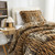 There's a Bengal in My Bed - Coma Inducer® Oversized Twin Comforter - Black and Orange Stripes