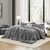 Mountain of Shoulder - Coma Inducer® Alaskan King Comforter Set - Rooted Gray