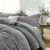 Mountain of Shoulder - Coma Inducer® Oversized Comforter Set - Rooted Gray