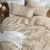 Mountain of Shoulder - Coma Inducer® Alaskan King Comforter Set - White Gold