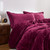 Me Too Comfy - Coma Inducer® Oversized Queen Comforter Set - Winter Red Plum