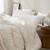 Snowball Honeycomb - Coma Inducer® Oversized King Comforter - Cream