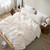 Snowball Honeycomb - Coma Inducer® Oversized Comforter - Cream