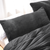 Coma-holic® - Coma Inducer® (with Butter) King Sham (2-Pack) - Black