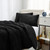 Coma-holic® - Coma Inducer® (with Butter) Oversized Twin Comforter - Black