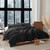 Coma-holic® - Coma Inducer® (with Butter) Oversized Comforter - Black
