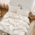 The DNR Chunky Bunny® - Coma Inducer® Oversized Queen Comforter Set - Creamy
