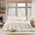 The DNR Chunky Bunny® - Coma Inducer® Oversized Comforter Set - Creamy