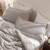 Resting Bed Face - Coma Inducer® Oversized Comforter Set - Sweatshirt Gray