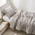 Resting Bed Face - Coma Inducer® Oversized Comforter Set - Sweatshirt Gray