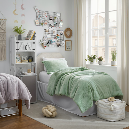 Mountain Moss - Coma Inducer® Twin XL Comforter Set - Frosted Green