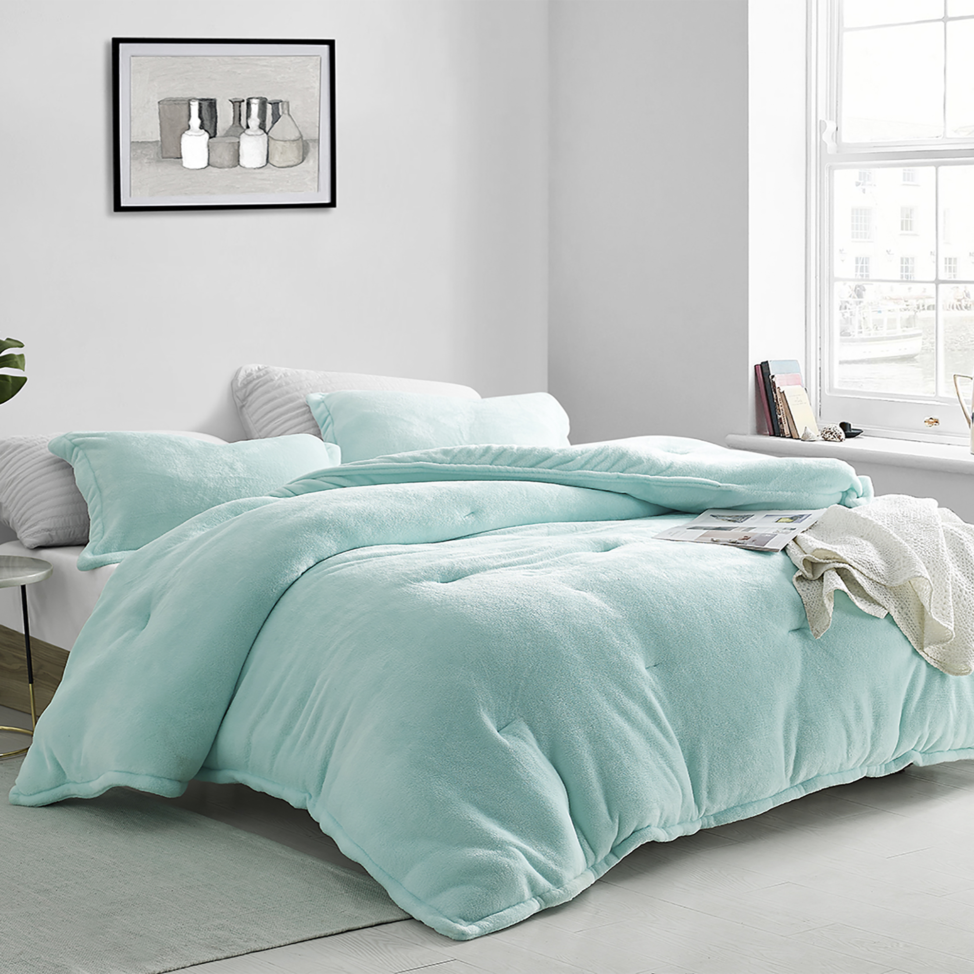 Unique Twin, Queen, or King Oversized Comforter for Trendy Bedding Set