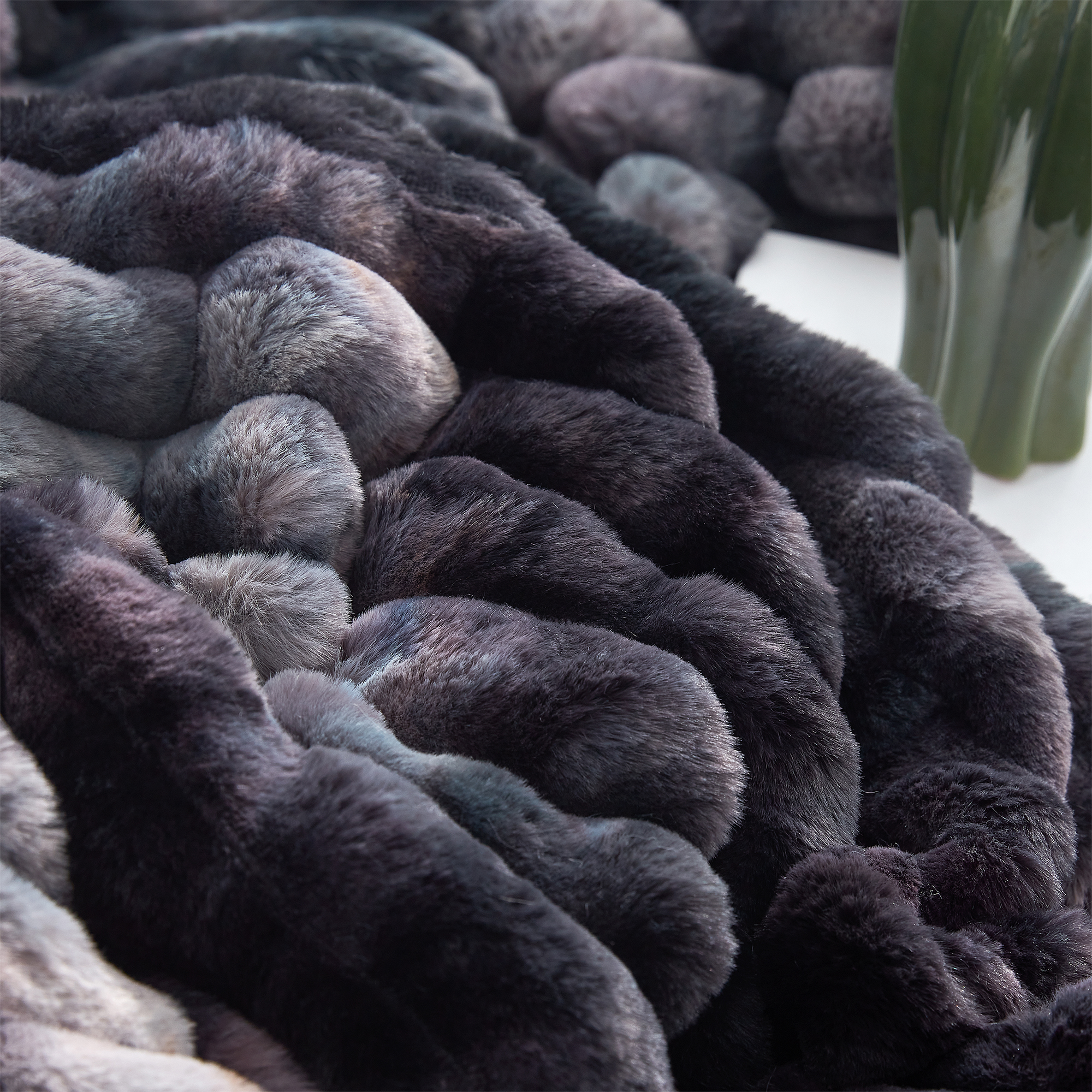 Machine Washable Twin, Queen, or King Plush Comforter Warm and Cozy Coma Inducer Blanket