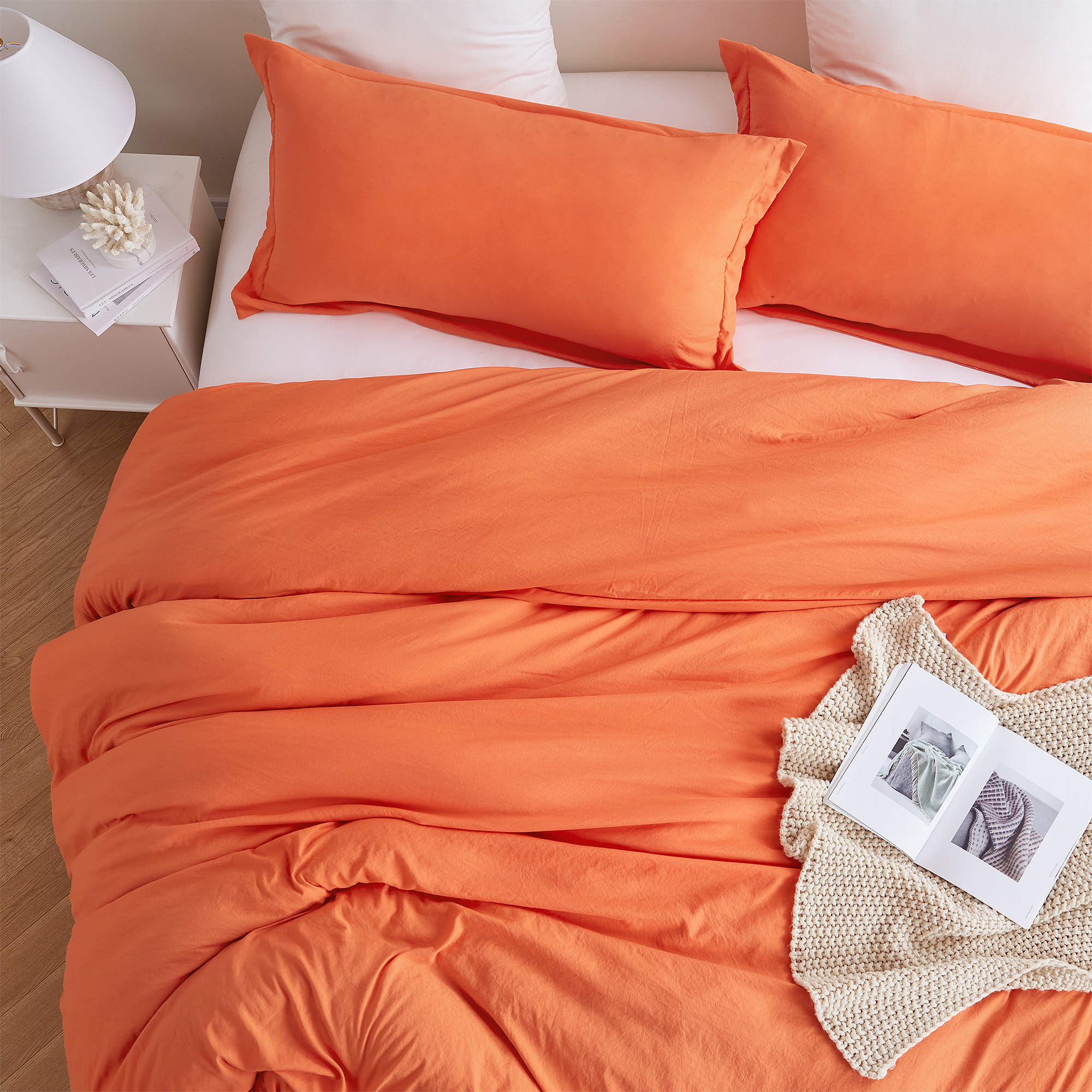 Natural Loft® King Comforter - Orange