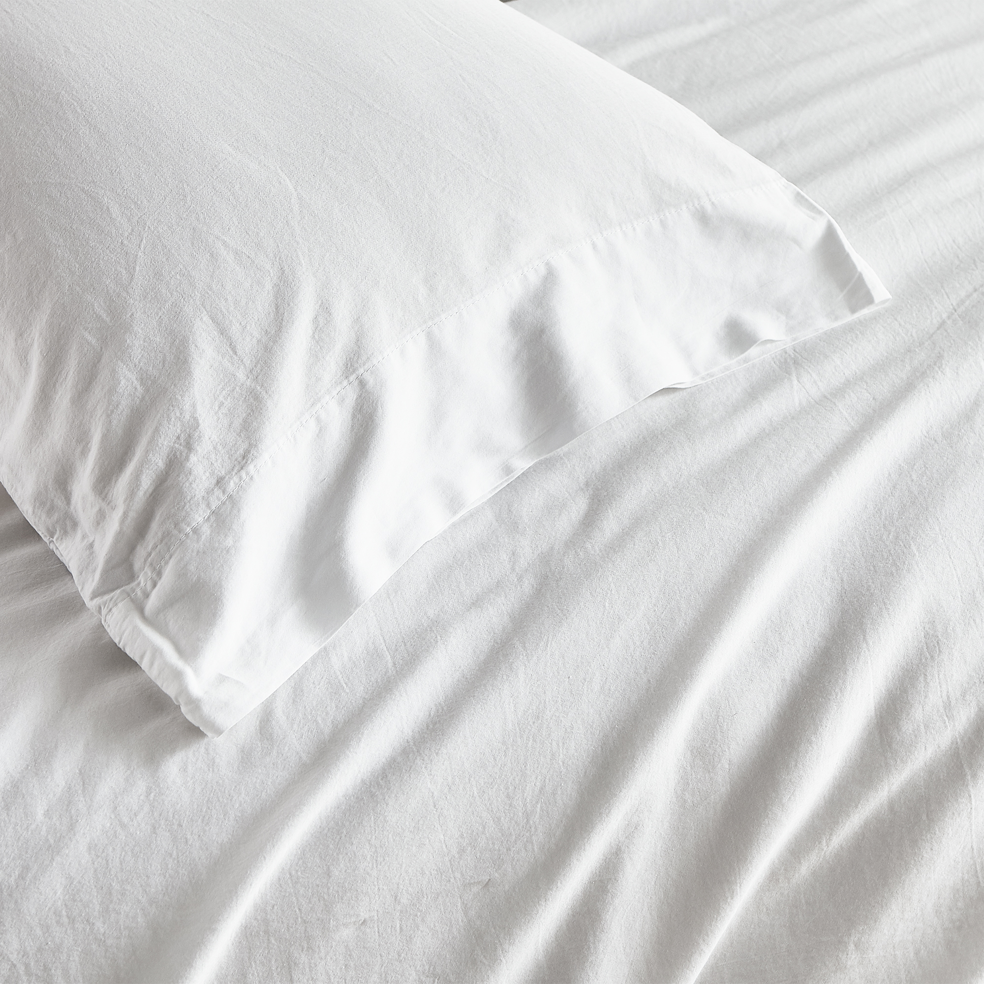Breathable King Pillowcases Made with Ultra Soft Cotton Bedding Materials