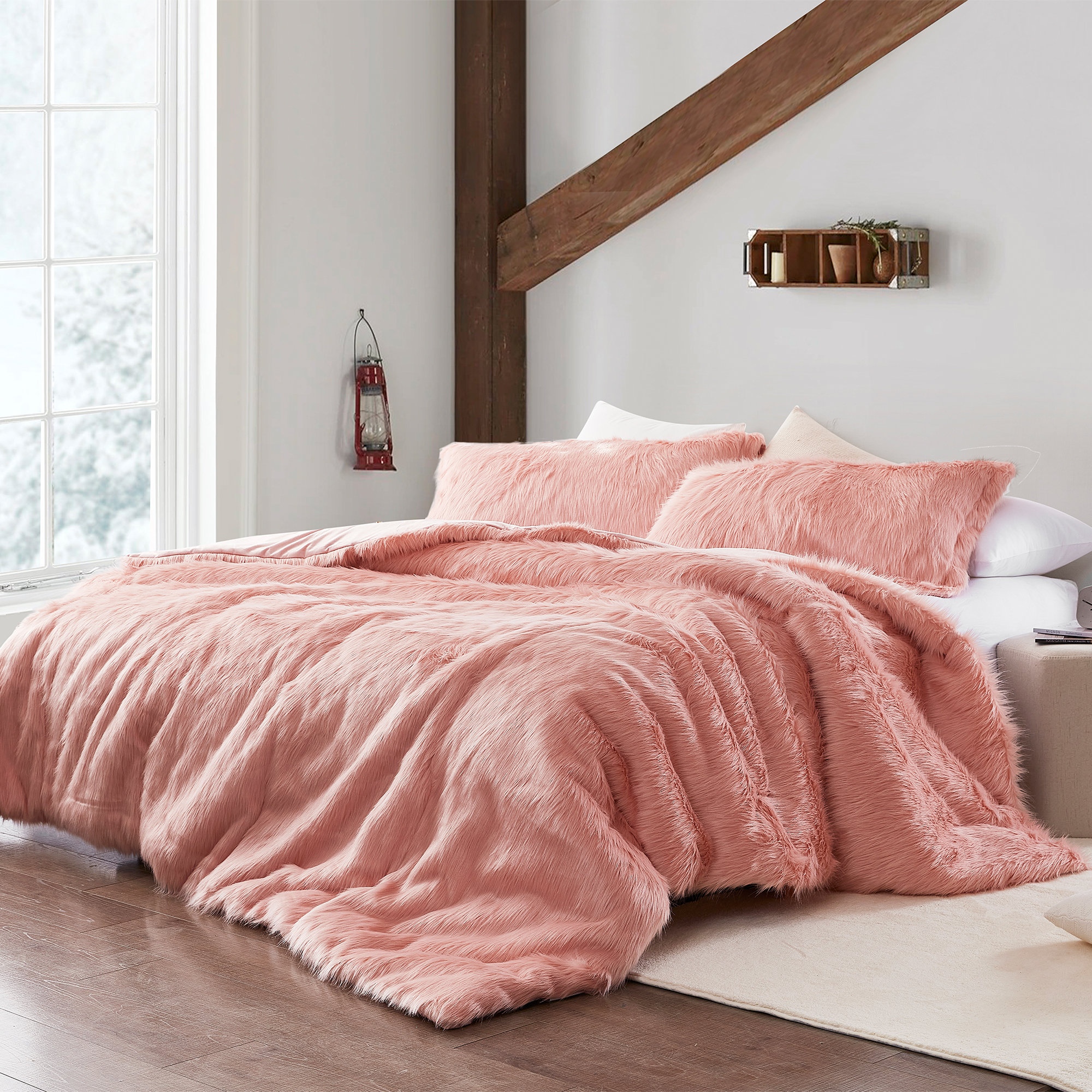 Pink King Oversized Comforter New Coma Inducer Ultra Fluffy Pallas Kitty  Ultra Plush King Extra Large Bedspread