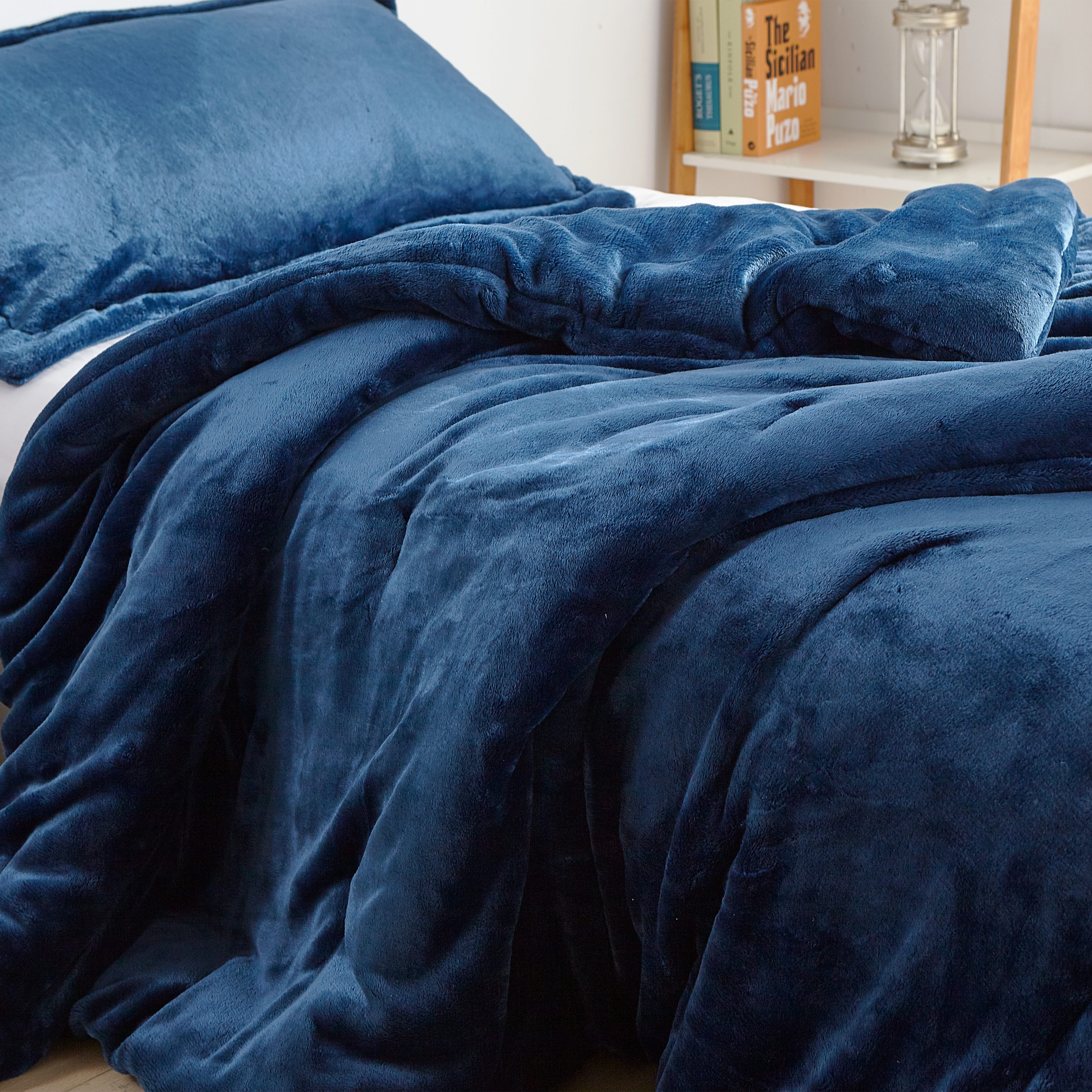 Coma Inducer® Oversized Twin Comforter - Me Sooo Comfy - Nightfall Navy