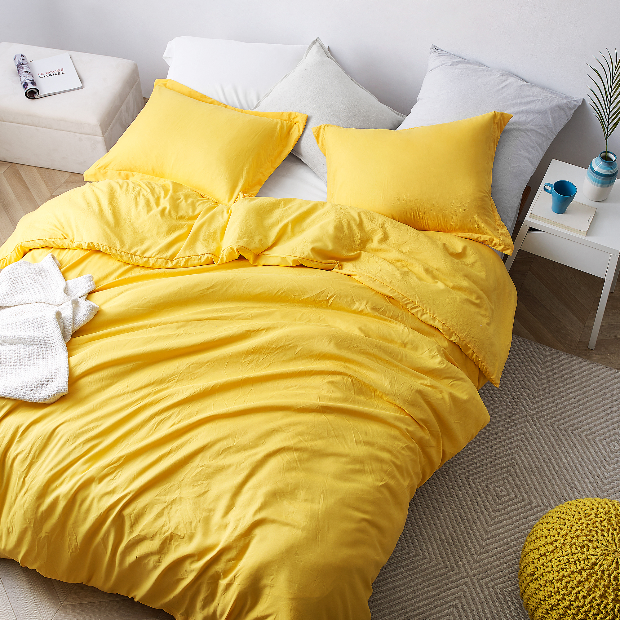 Chommie - Weighted Natural Loft® Comforter - Mimosa