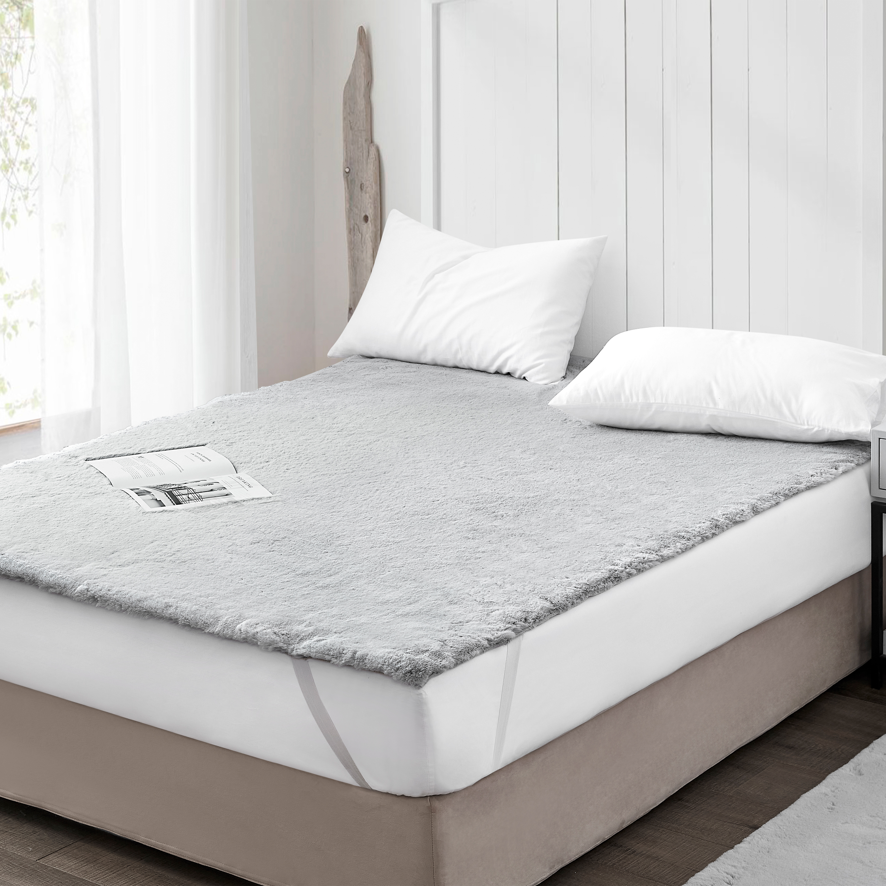 Chunky Bunny - Coma Inducer® Full XL Bed Topper - Glacier Gray