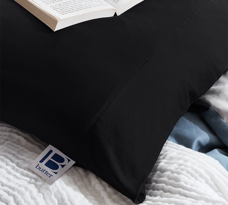 Machine Washable King Size Pillow Covers Made with Super Soft Bedding Materials