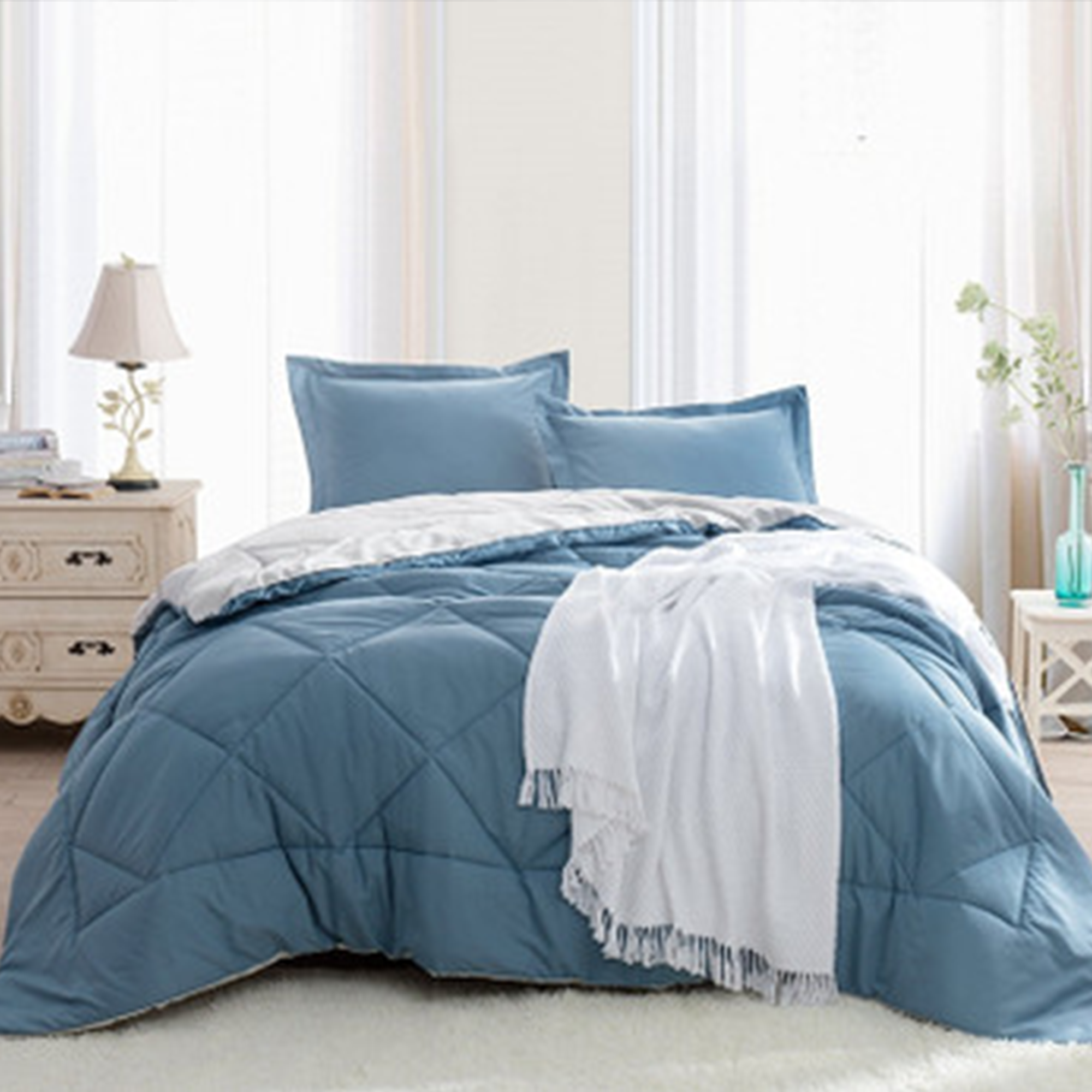 King Oversized Bedspread for King Bed Comforter Best Comforter