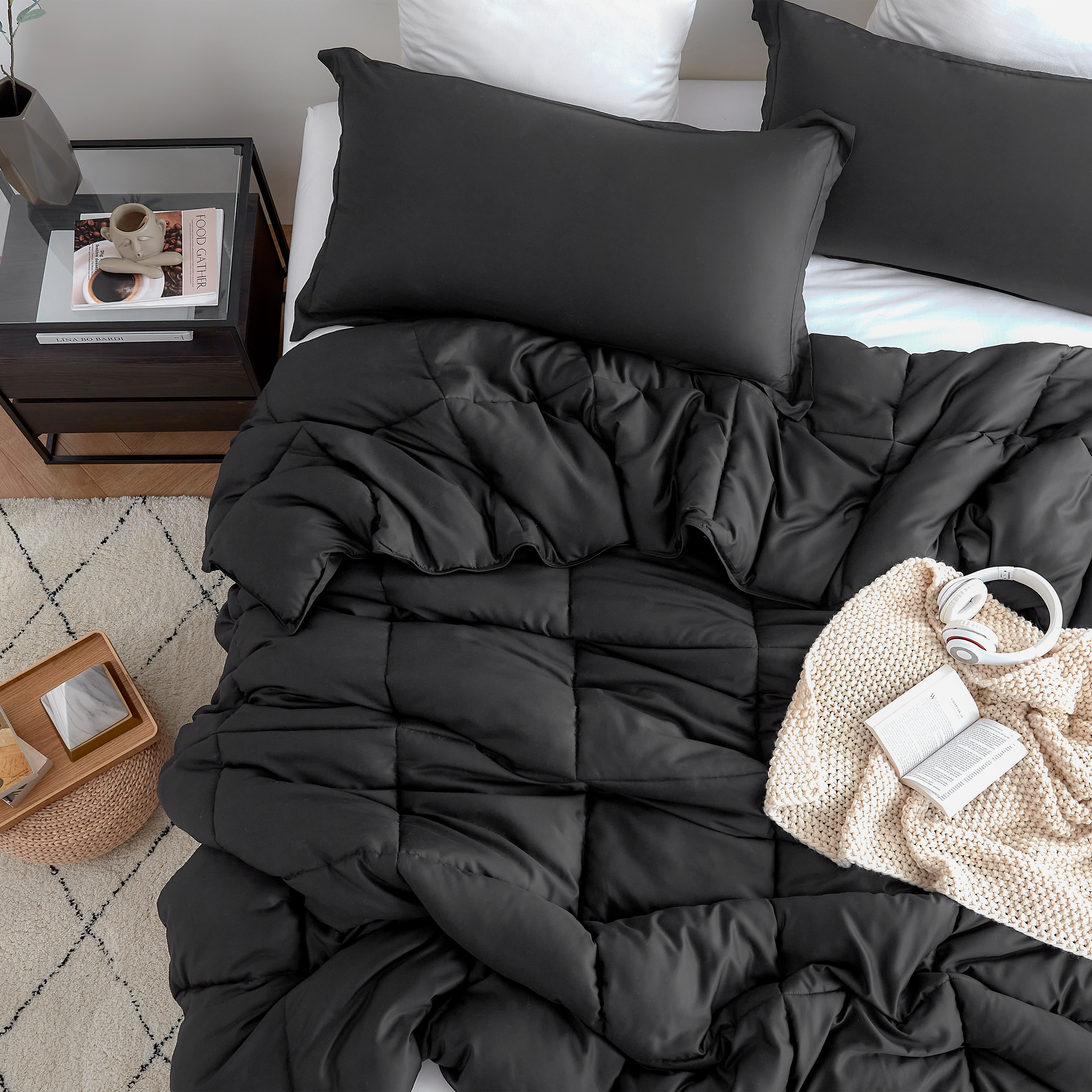 Extra Large Twin, Queen, King, or Alaskan King Ultra Soft Bedding Essentials for Summer Months and Warm Sleepers