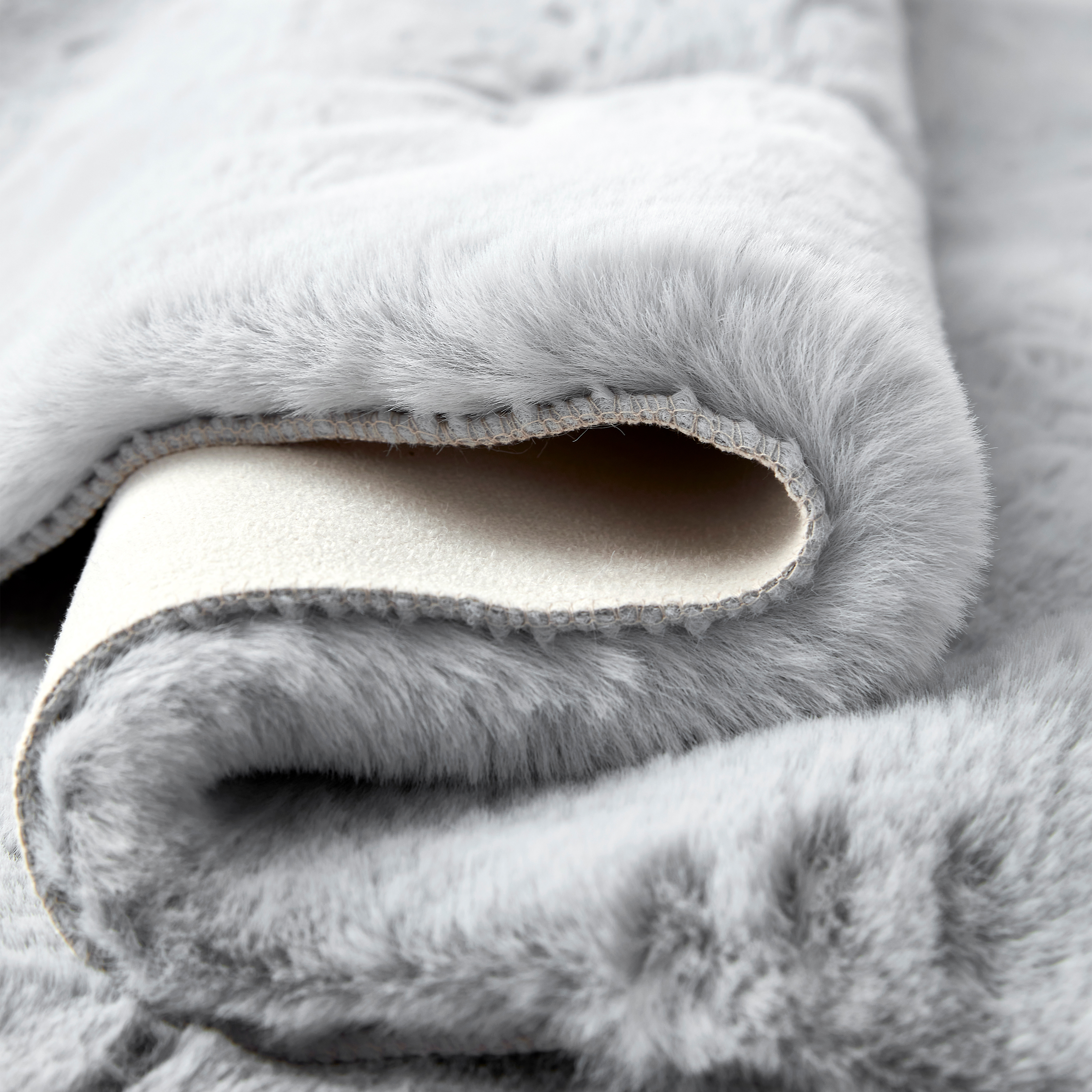 Cruelty Free Faux Fur Plush Bed Topper Luxury Queen Bedding Essentials for Less